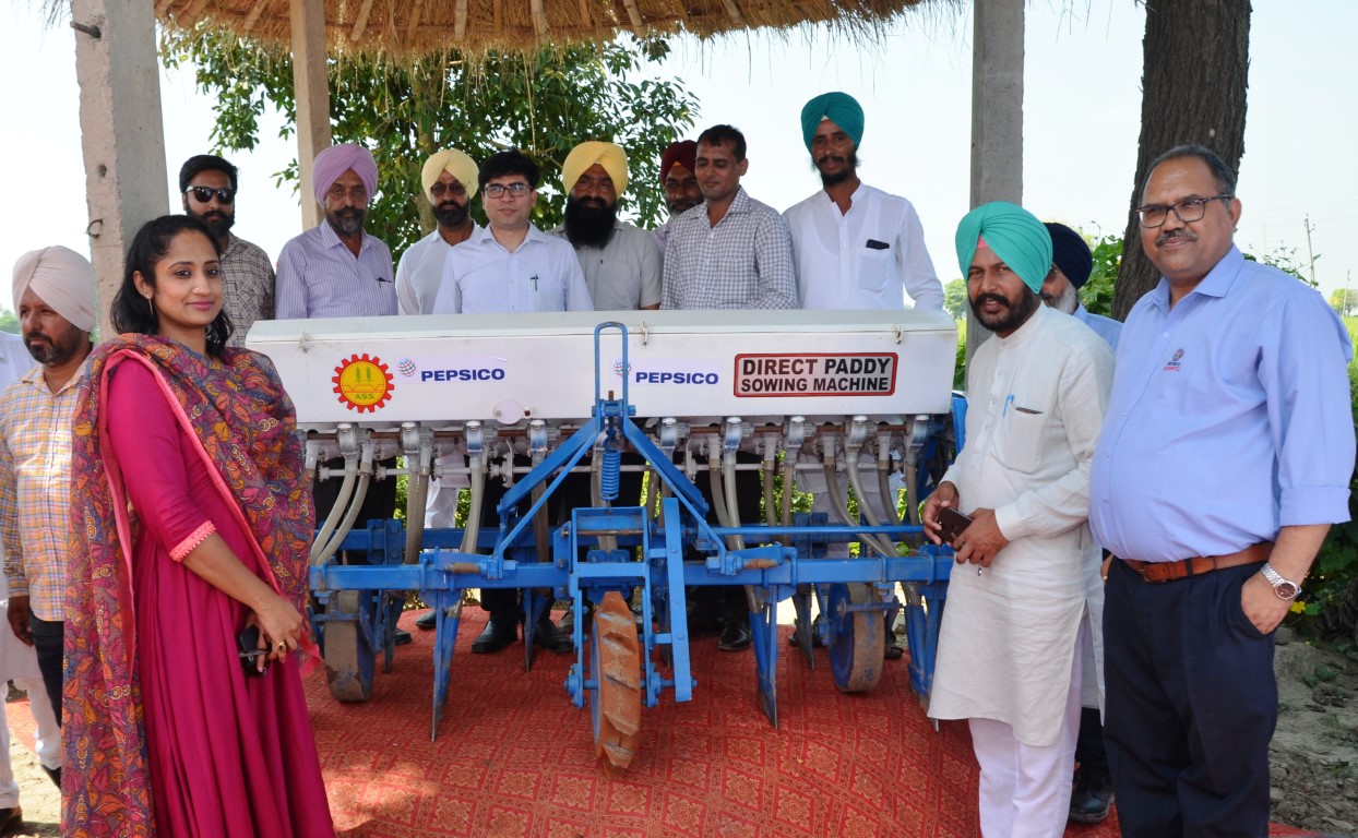 PepsiCo India’s Direct Seeding of Rice program works