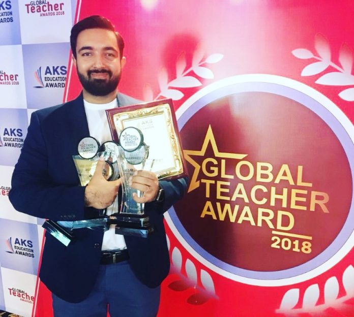 Reekrit, Dean Satluj Group of Schools has been awarded as ‘WOW Edupreneur’ Award