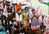 SOUTH SUPERSTAR PAWAN KALYAN’S POLITICAL RALLY