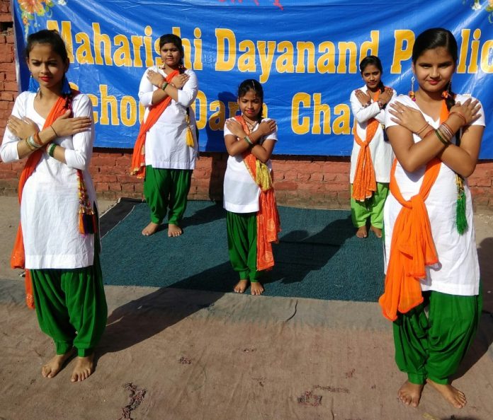 Debate and Folk Dance on Wildlife Week celebrated at Maharishi Dayanand Public School