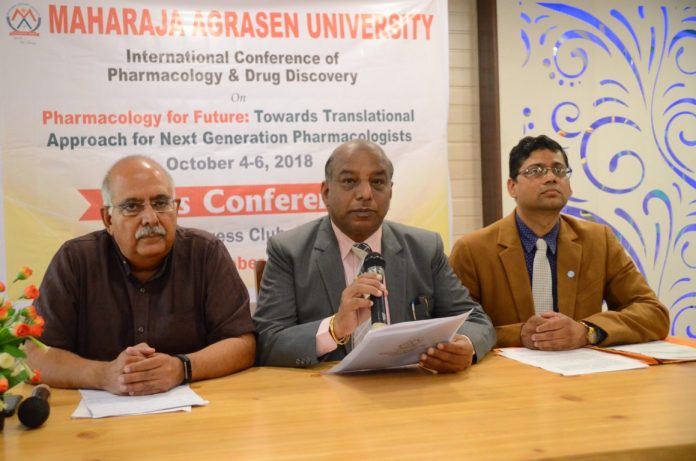 Maharaja Agrasen University to organize an international conference on Pharmacology and Drug discovery