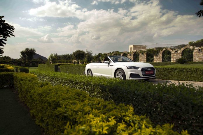 New Audi A5 Cabriolet test drives held in Chandigarh