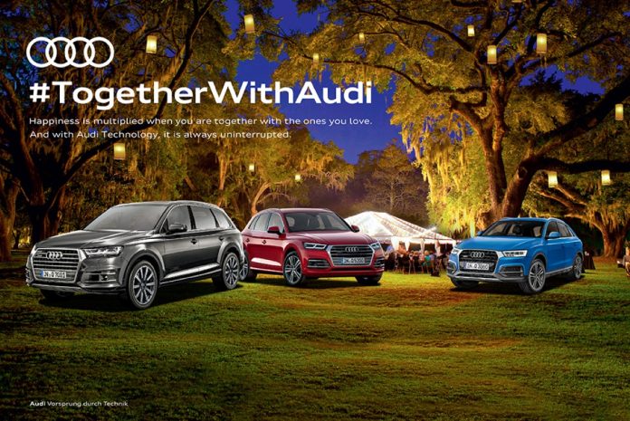 #TogetherWithAudi campaign rolled out by Audi