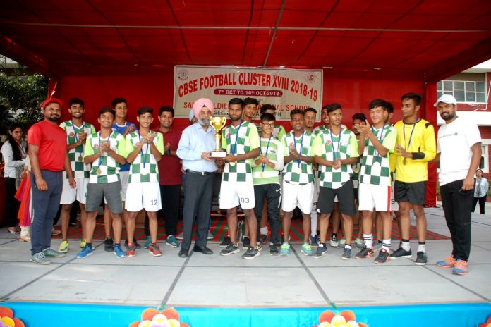 Chitkara International School shines in CBSE Cluster XVIII Football Tournament