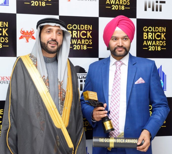 Mona Townships Pvt Ltd bags Golden Brick Developer of the Year Award