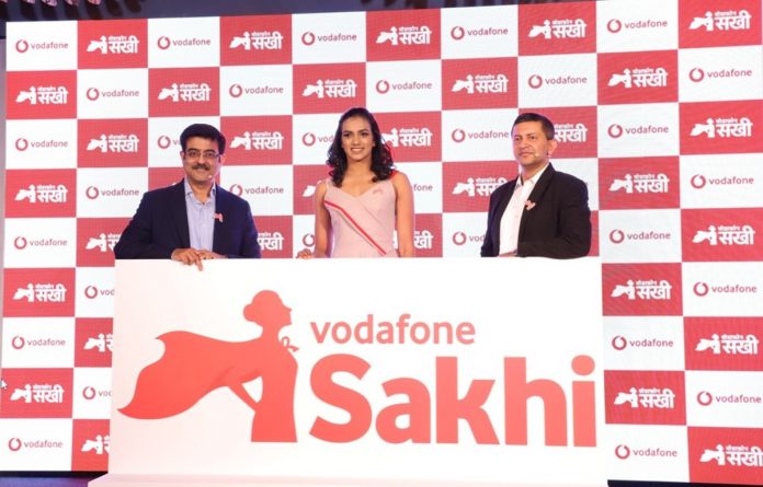 Super Champ P V Sindhu launches Vodafone Sakhi