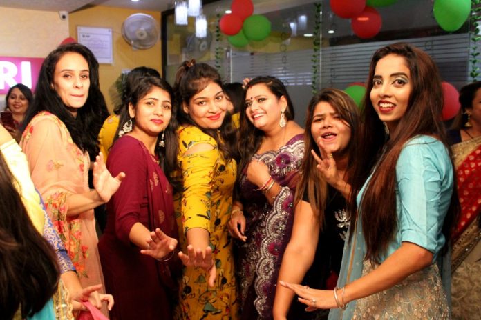 Karvachauth Celebration at Zuri Beauty Academy Chandigarh