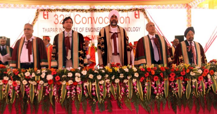 Students get degrees at Thapar Institute 32nd Convocation
