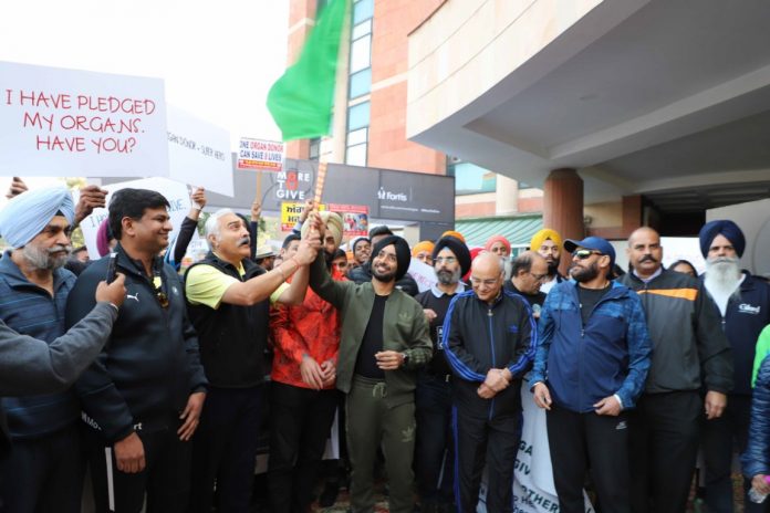 Mohali walks with Fortis to create awareness on Organ Donation