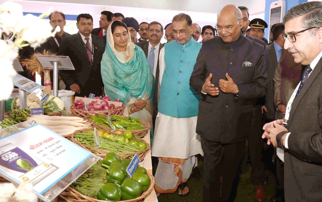 Prez Ram Nath Kovind inaugurate CII Agro Tech India 2018