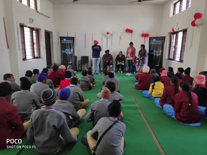 This Christmas, a playful ‘Secret Santa’ for children of blind school