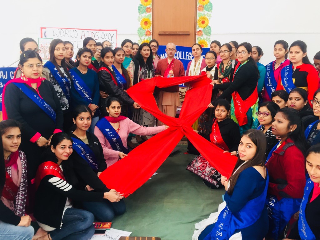 Dev Samaj College of Education marks World AIDS Day