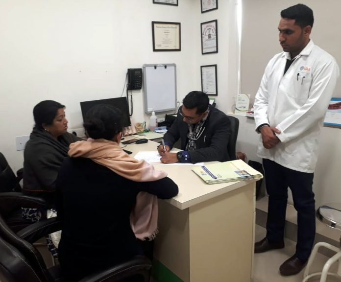 Multi-Specialty health camp held at Ojas Hospital