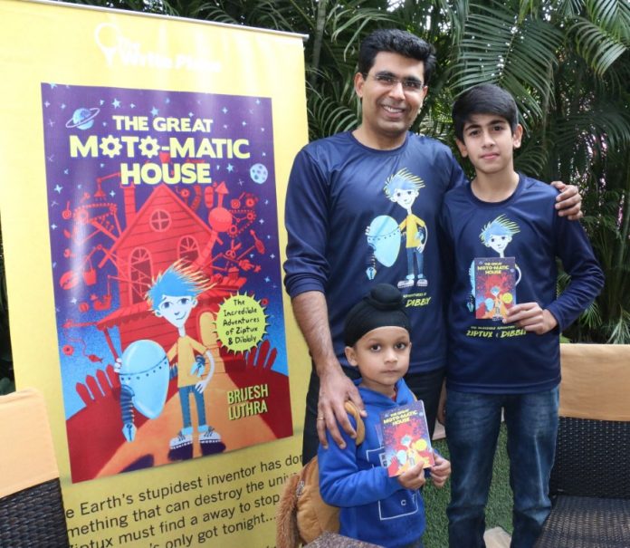 Brijesh Luthra debuts with a Scintilating Sci-Fi book for Kids – The Great Moto-Matic House