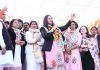 Navjot Kaur Sidhu holds her first Rally in Chandigarh