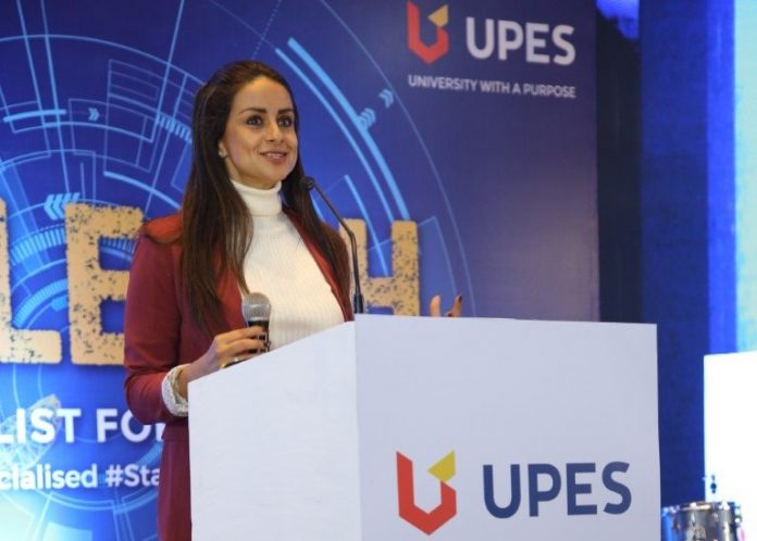 Gul Panag encourages students to become a specialist at UPES ‘Unleash’