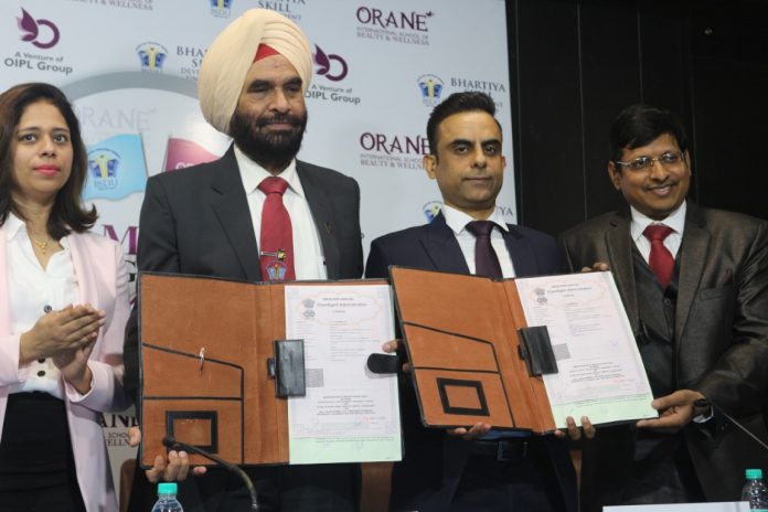 NSDC Partner Orane joins hands with Bhartiya Skill Development University