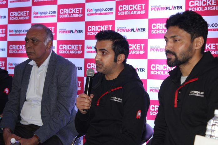 Gambhir launches Southern-leg of India’s First Cricket Scholarship
