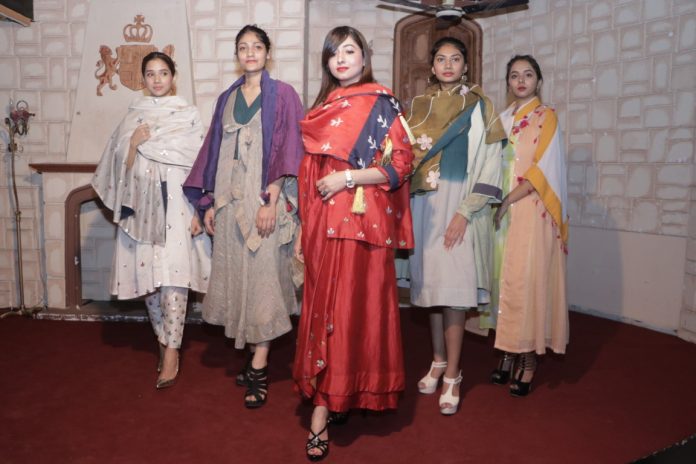 Karishma Shahani’s Collection presented at Lakme Fashion Week showcased at INIFD