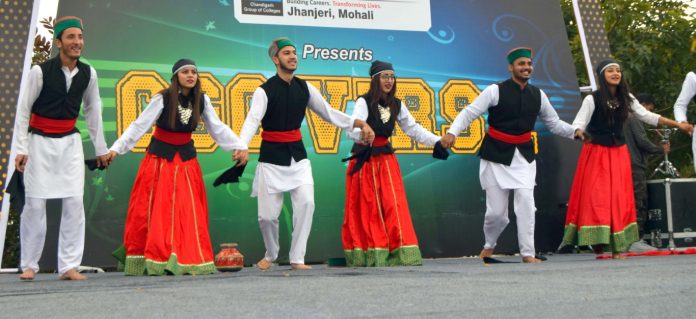 Vibrant display on Annual Function Virsa 2019 at CGC Jhanjeri