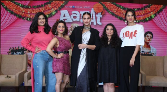 Neha Dhupia Launches The Trailer of Aafat – An MX Original Series in Chandigarh