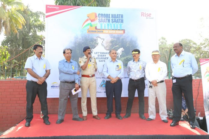 Mahindra reiterates commitment toward Road Safety with #1CroreHaathSaathSaath