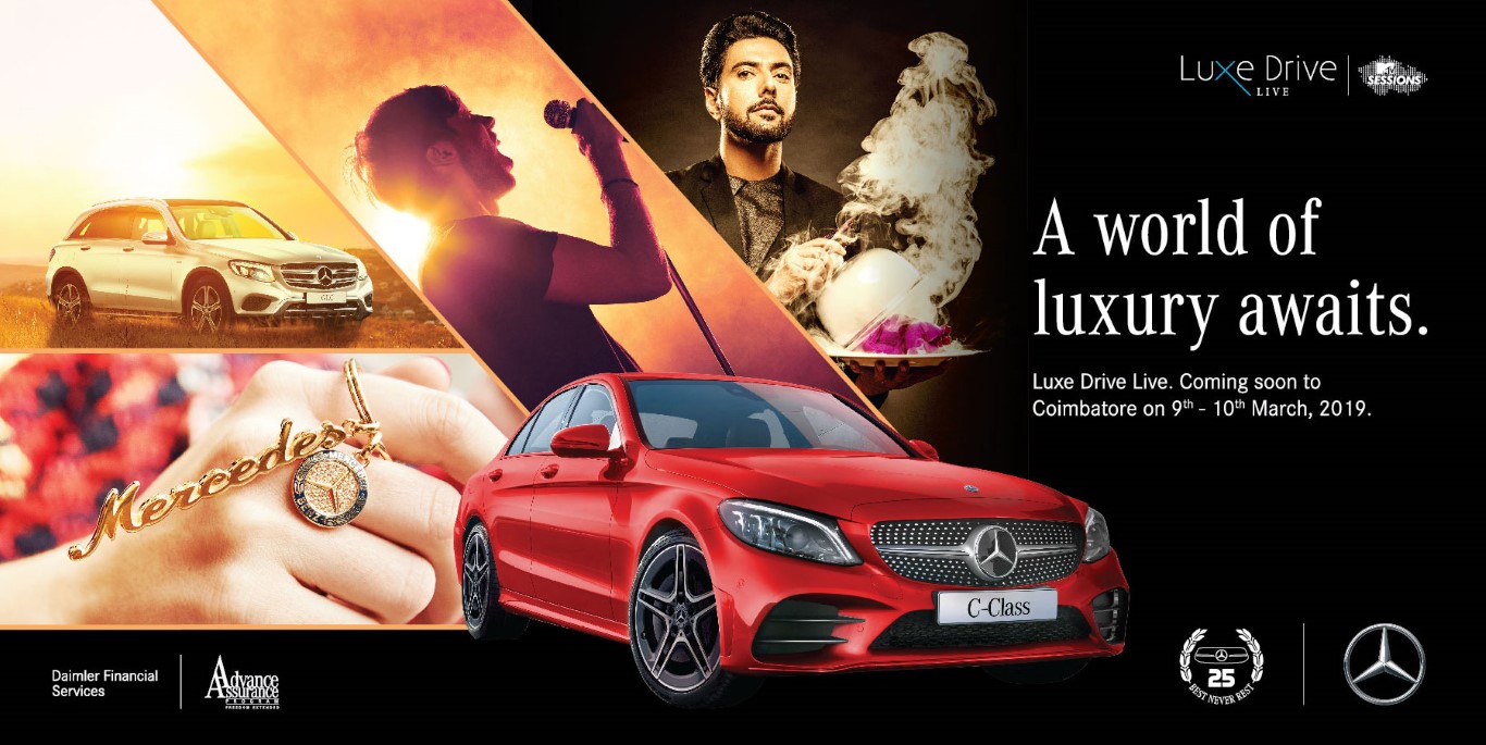 5th edition of Luxe Drive Live 2019 kicks-off by Mercedes-Benz India