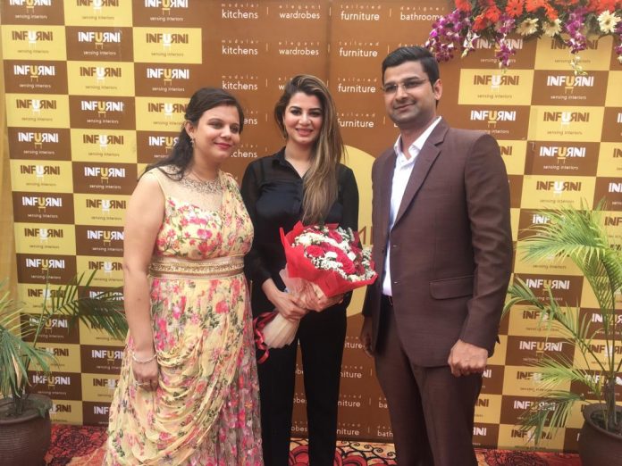Actress Kainaat Arora inaugurated Infurni Furniture Studio