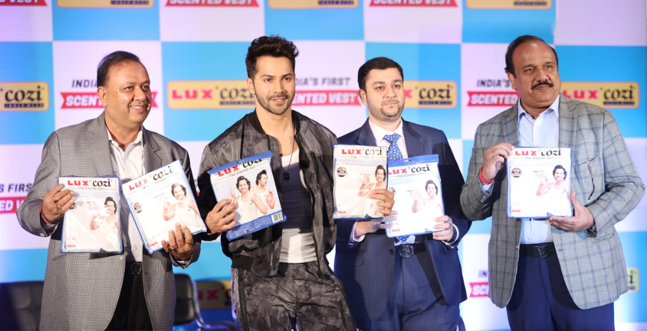 Varun Dhawan launches India’s first ever scented vest range from Lux Cozi