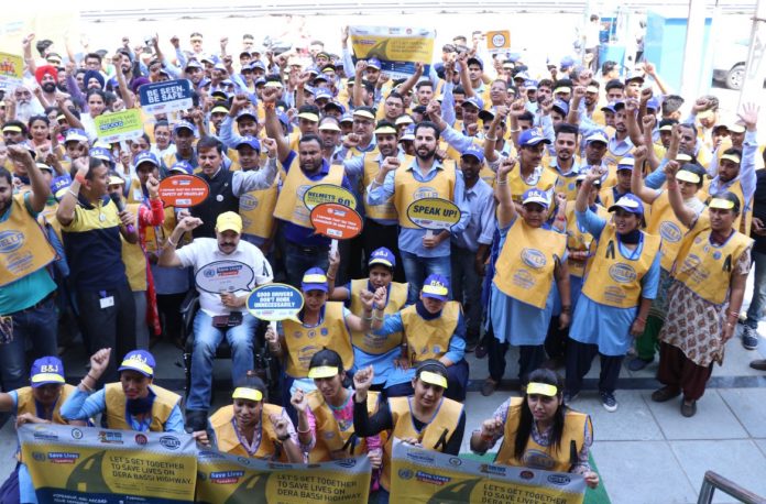 Arresting Road Death campaign at Derabassi