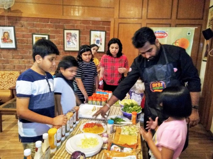 Cremica organized a Sandwich making workshop at Chandigarh Club