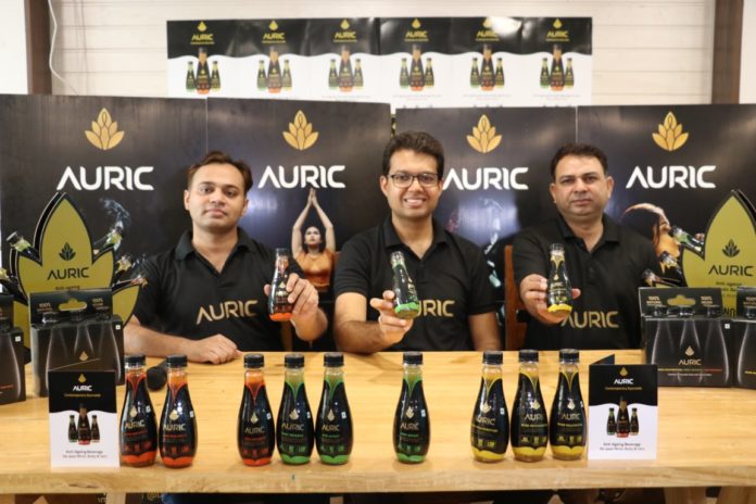 Auric, World’s first all-natural beverages for Mind, Body and Skin