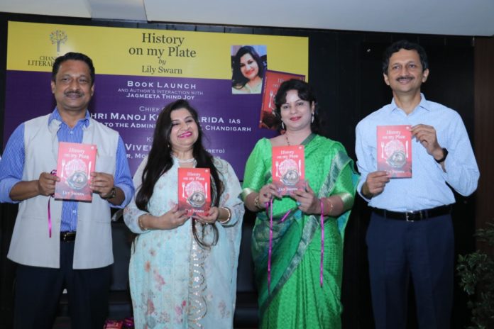 Lily Swarn launched her latest book ‘History on My Plate’