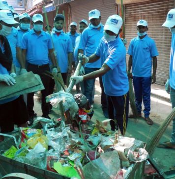 Bunge India & Traders Association launch Swachh Bharat Abhiyan at Gandhi Market Bathinda