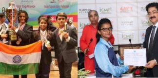 India wins the 1st Asian Yogasana Championship