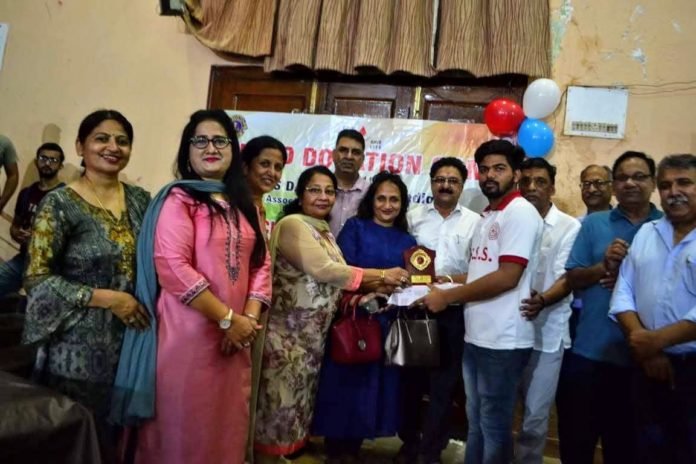 Blood Donation Camp organized by NSS DAV Sector 10 Chandigarh