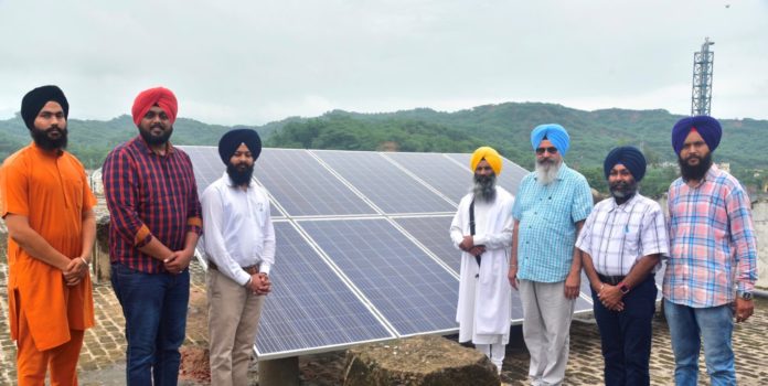 Hartek Solar installs rooftop solar plant at Nada Sahib Gurudwara