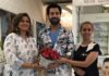 Binnu Dhillon Visits Cleopatra Salon & Makeovers