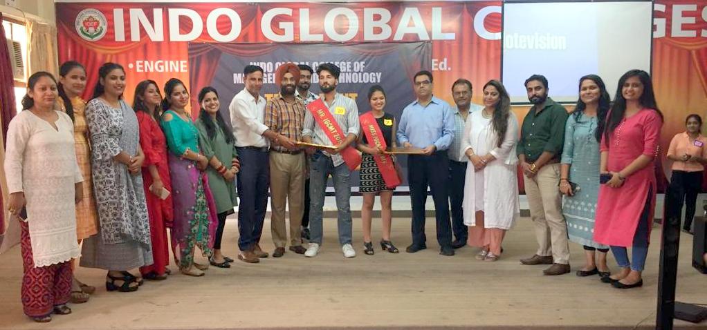Fresher Day & Talent Hunt Celebrations at Indo Global Group of Colleges