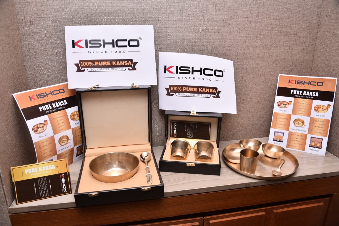 Cutlery brands of India, Kishco, introduces Pure Kansa Collection