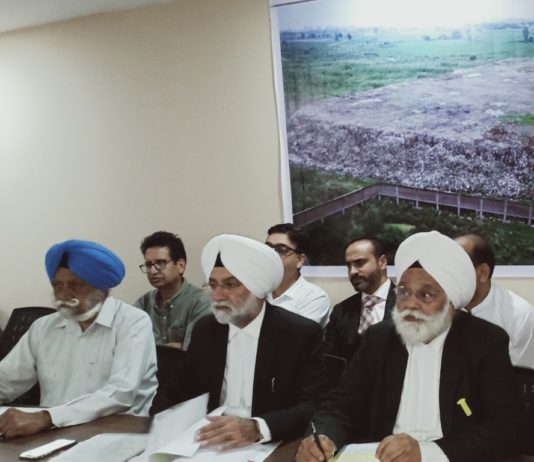 RWS of PSIEC Mohali demands to shift of Dumping Yard Mohali to Dera Bassi