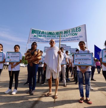 14th GYPF ends with a global march to end plastic pollution