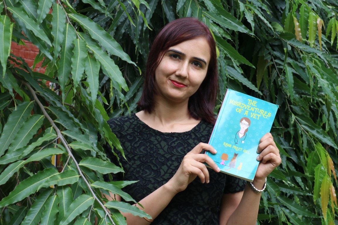 Dr. Rana Preet Gill launches her third book, ‘The Misadventures of a Vet’