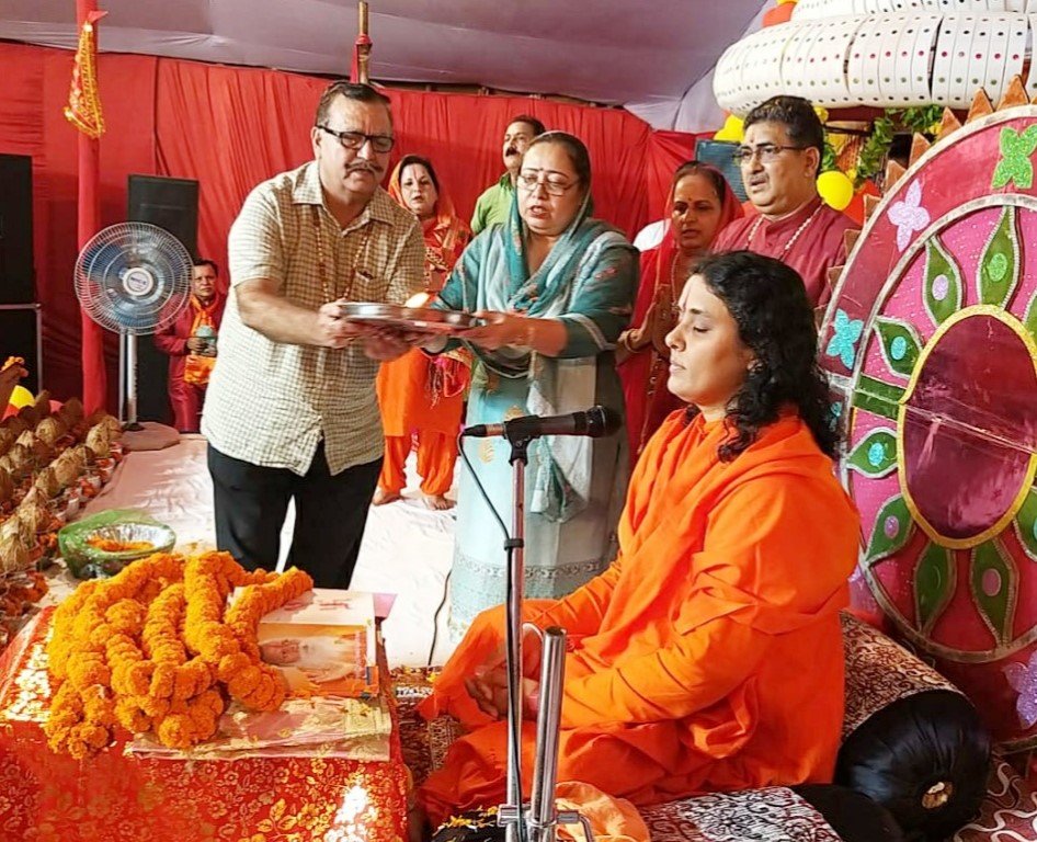 Devotees enjoyed the marriage ceremony of Shri Ram Janaki