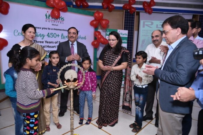 Fortis commemorates three years of successful congenital heart surgeries