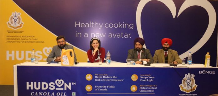 Bunge India announces the Re-launch of Hudson Canola Oil