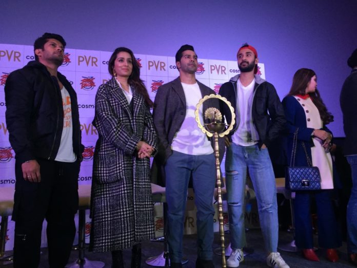 Varun Dhawan and Shraddha Kapoor in Chandigarh to promote their movie Street Dancer 3D