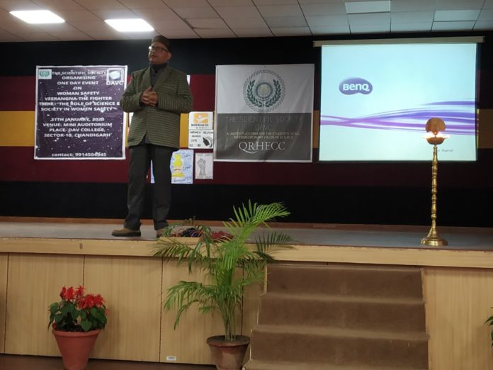 Role of Science and society in woman safety event held