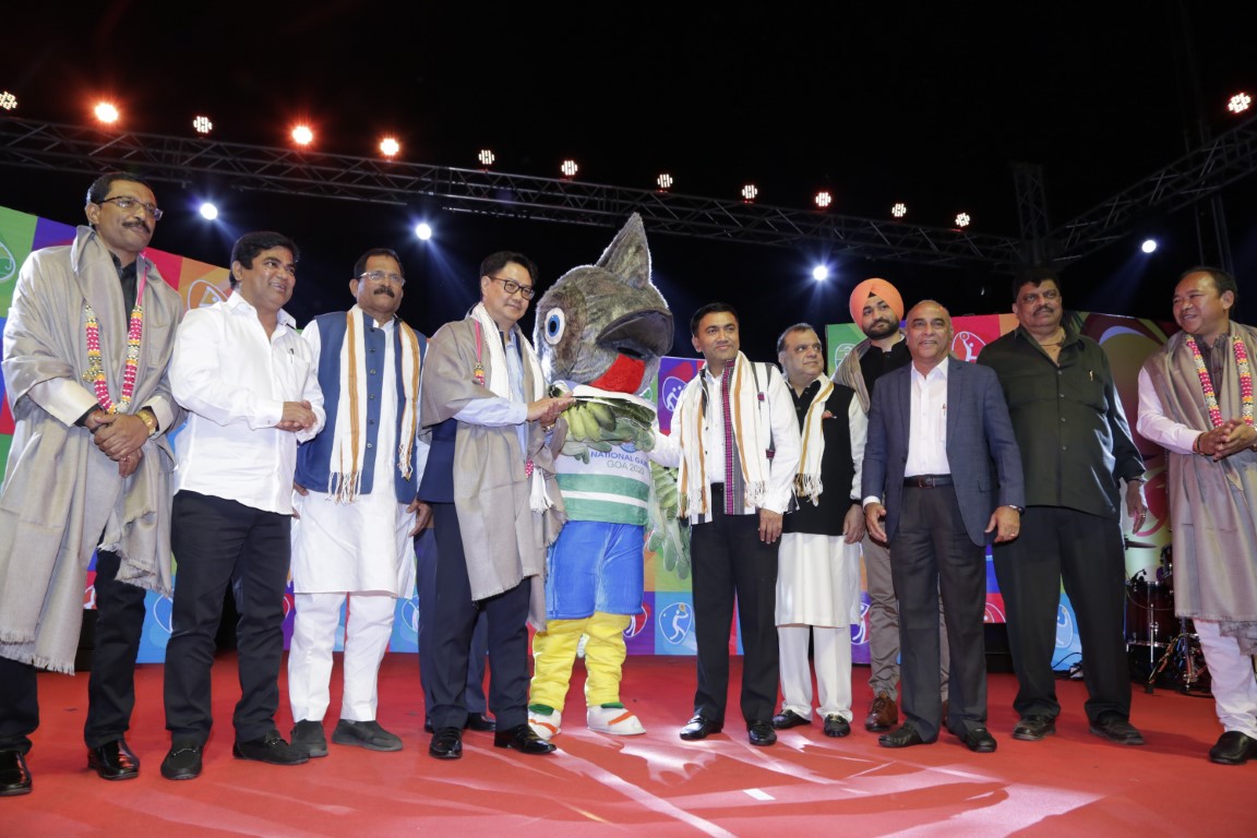 Goa 2020 National Games mascot ‘Rubigula’ takes centre stage at Launch Event