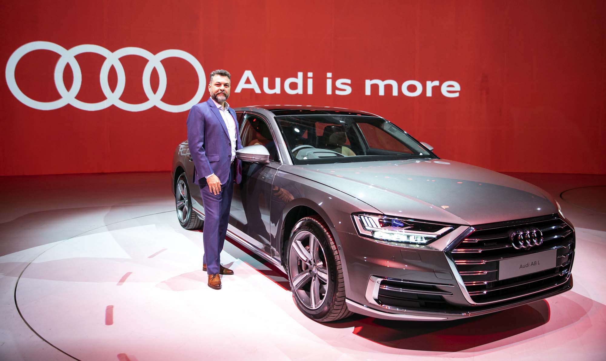 Audi launched flagship Sedan A8 L